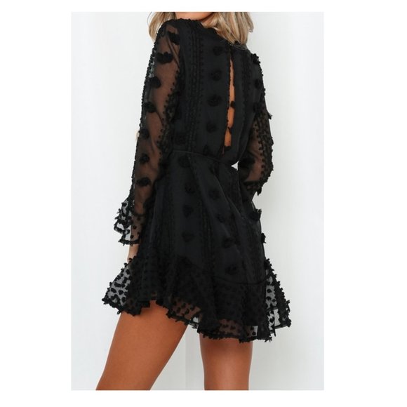 Ruffle Embellished Dress - Picture 5 of 6